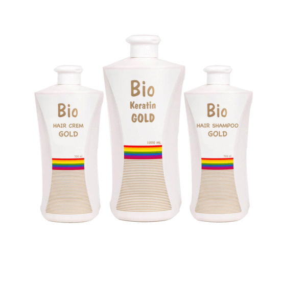 Bio Keratin Gold 3'lü set (1000 ML Keratinli) - 0