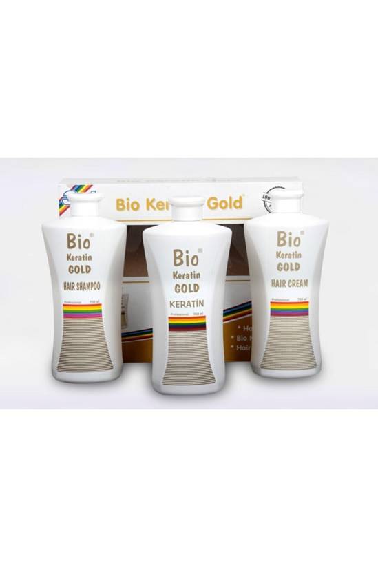 Bio Keratin Gold 3'lü set 700 ML - 1