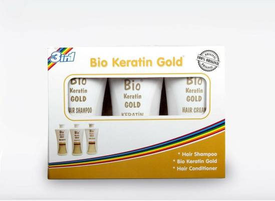 Bio Keratin Gold 3'lü set 700 ML - 0