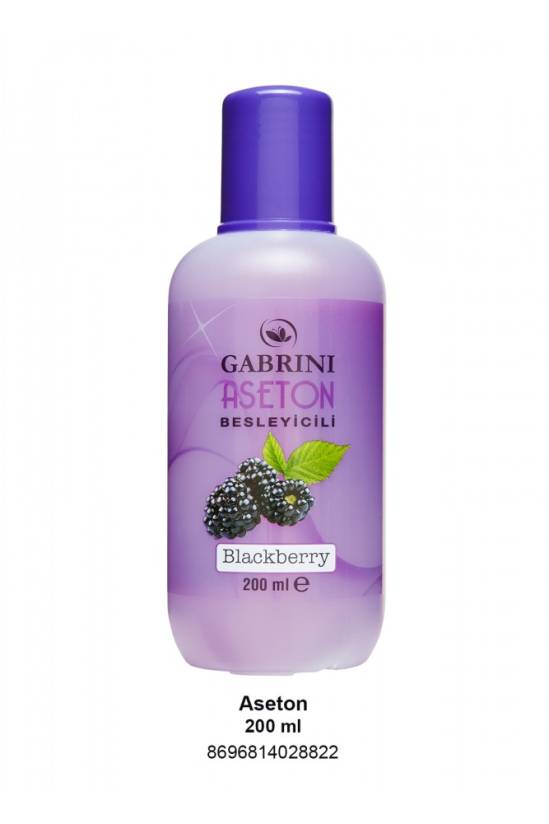 GABRINI ASETON 200 ML ÇİLEKLİ, SADE, BÖĞÜRTLEN, LİMON - 1