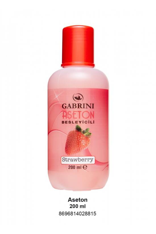 GABRINI ASETON 200 ML ÇİLEKLİ, SADE, BÖĞÜRTLEN, LİMON - 2