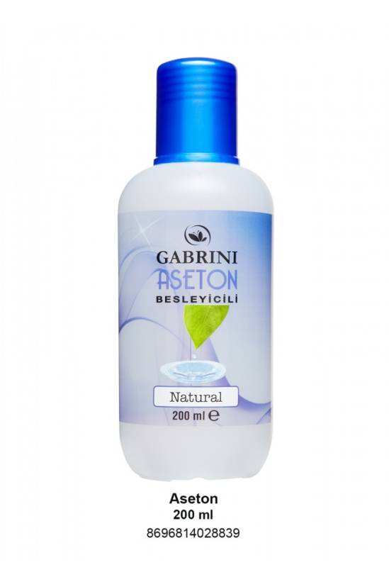 GABRINI ASETON 200 ML ÇİLEKLİ, SADE, BÖĞÜRTLEN, LİMON - 4