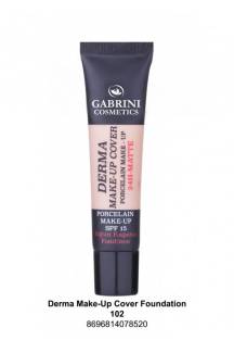 Gabrini Derma Make Up Cover Porselen Fondöten 102 Numara