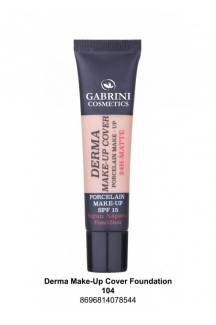 Gabrini Derma Make Up Cover Porselen Fondöten 104 Numara