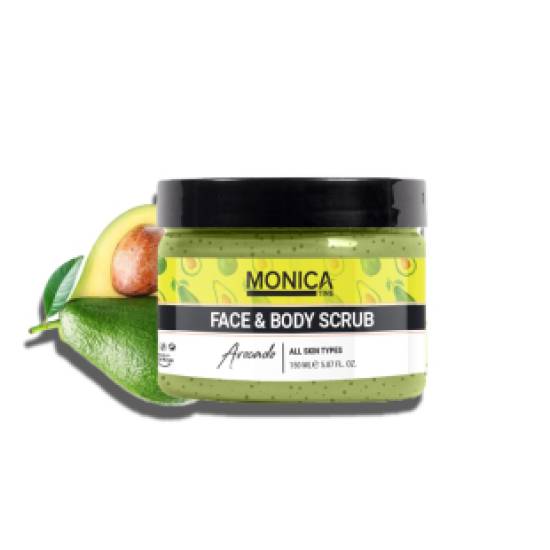 Monicatime Face&Body Scrub Avocado 150 ML - 0