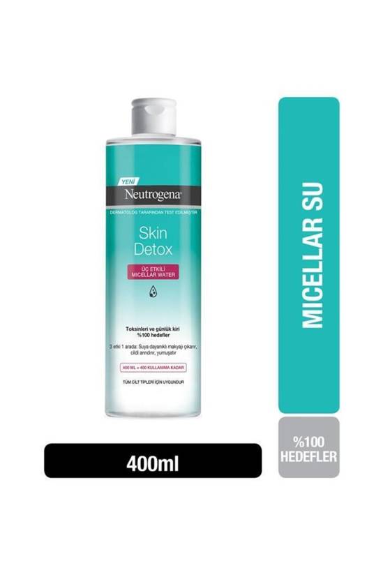 Neutrogena Skin Detox Üç Etkili Misel Su 400ml - 0