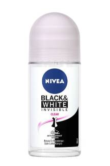 NIVEA BLACK & WHITE Invisible Clear - Roll- On 50 ml 