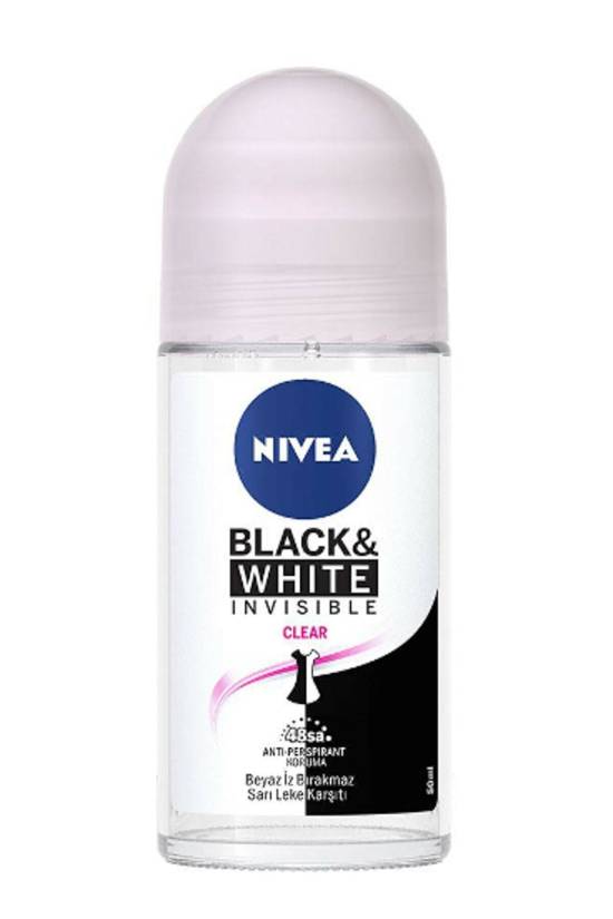 NIVEA BLACK & WHITE Invisible Clear - Roll- On 50 ml - 0