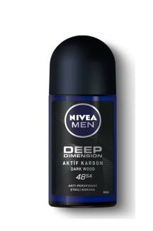 NIVEA DEEP DIMENSION Aktif Karbon Roll-On 50 ml 