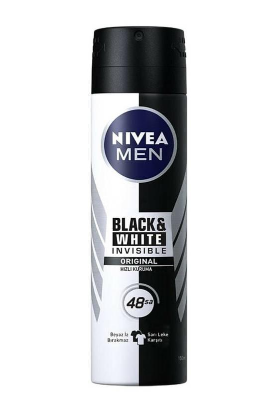 NIVEA MEN B&W Invisible Original Deodorant Sprey - 0