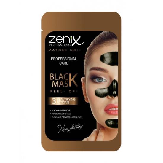Zenix Black Mask Yüz Maskesi Tek Kullanımlık 15 gr - 0