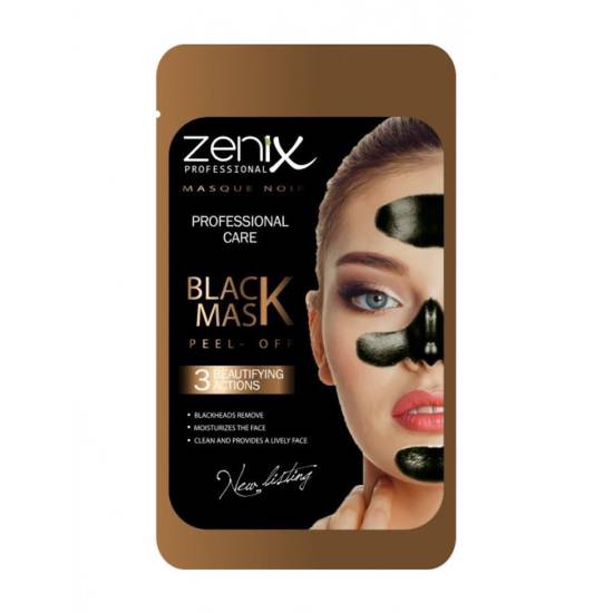 Zenix Black Mask Yüz Maskesi Tek Kullanımlık 15 gr - 0