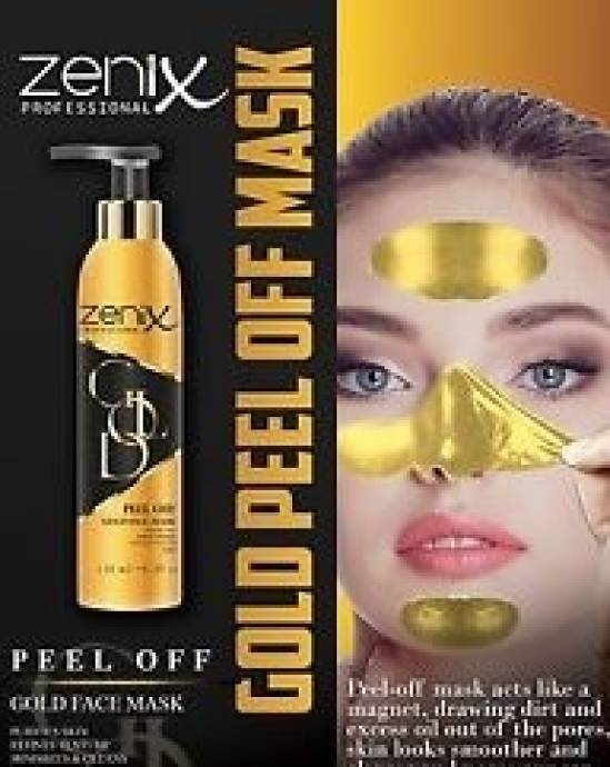 Zenix Peel Off Gold Face Mask 130 Ml Altın Maske - 1