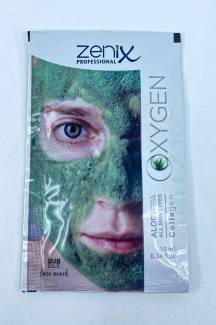 Zenix Tek Kullanımlık Köpüren Maske - Aleo Vera 10 ml